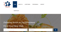 Desktop Screenshot of chefresults.co.uk